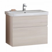 Тумба с раковиной Kolpa-san Oxana OUO 80 80.5х65.15 см ДСП с ПВХ-пленкой светлая акация 507190