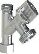 Кран приборный Arco Conekta 3/8x3/8x3/4 угловой хром 280010