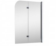 Шторка для ванной Koller Pool Waterfall line QP97 115х140 см правая хром/прозрачное стекло QP97(right) chrome,clear