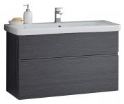 Тумба с раковиной Kolpa-san Oxana OUO 105 105.5х65.15 см ДСП с ПВХ-пленкой темный дуб 507230