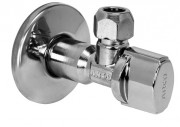  	Кран приборный Arco 1/2х3/8 c удлиненной гайкой хром NOV742 