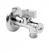 Кран приборный Arco угловой с фильтром 1/2х3/8 хром 02402MAC