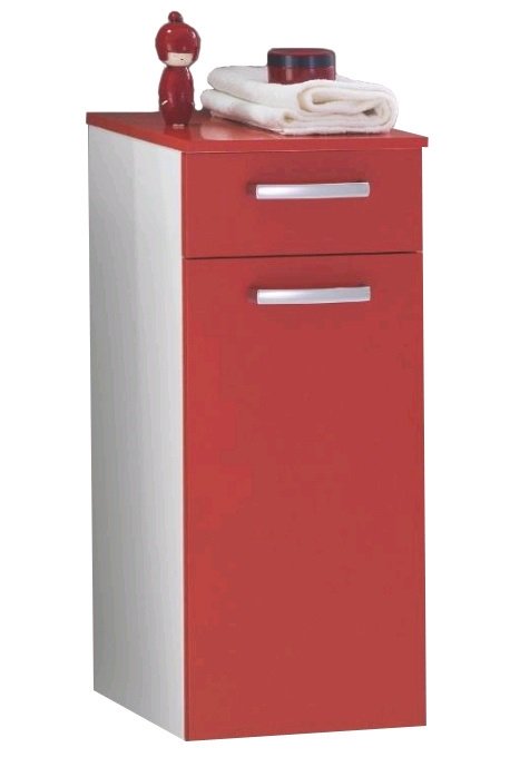 Шафка для ванної Kolpa-san Viva V 811 підвісний 35.2х81.4 см ДСП червоний 505760