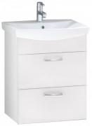 Тумба з раковиною Kolpa-san Viva OUV 60 60.5х70.5 см ДСП білий 505340