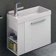 Тумба с раковиной Kolpa-san Kiki OUK 50 D 50.6х51 см правая ДСП белый 561150