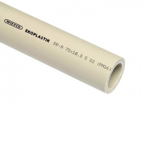 Труба Ekoplastik PN 16 d20 мм полипропилен STR020P16X