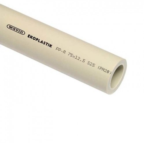 Труба Ekoplastik PN 20 d40 мм поліпропілен STR040P20X