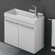 Тумба с раковиной Kolpa-san Kiki OUK 60 60.6х51см ДСП белый 538800