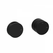 Змішувач для душа GRB in Cool горизонтальний 2/3 з зовнішнім виходом чорний 90102102