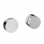 Змішувач для душа GRB in Cool горизонтальний 2/3 з зовнішнім виходом хром 90102100