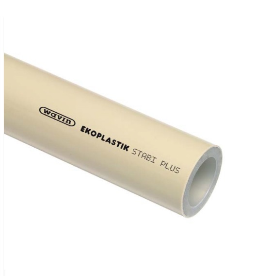 Труба Ekoplastik Stabi Plus d32 мм полипропилен STRS032RCT
