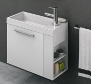 Тумба з раковиною Kolpa-san Kiki OUK 60 L 60.6х51 см ліва ДСП білий 561210