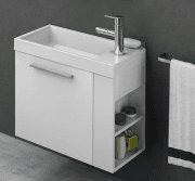 Тумба з раковиною Kolpa-san Kiki OUK 60 L 60.6х51 см ліва ДСП білий 561210