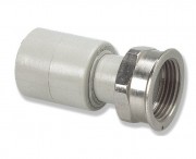  	 	Переход Ekoplastik с накидной гайкой 25х1