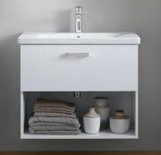 Тумба с раковиной Kolpa-san Evelin OUE 80 II 80х64.5 см ДСП белый 573890