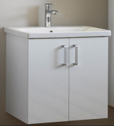 Тумба с раковиной Kolpa-san Evelin OUE 65 65.5х64.5 см ДСП белый 573800