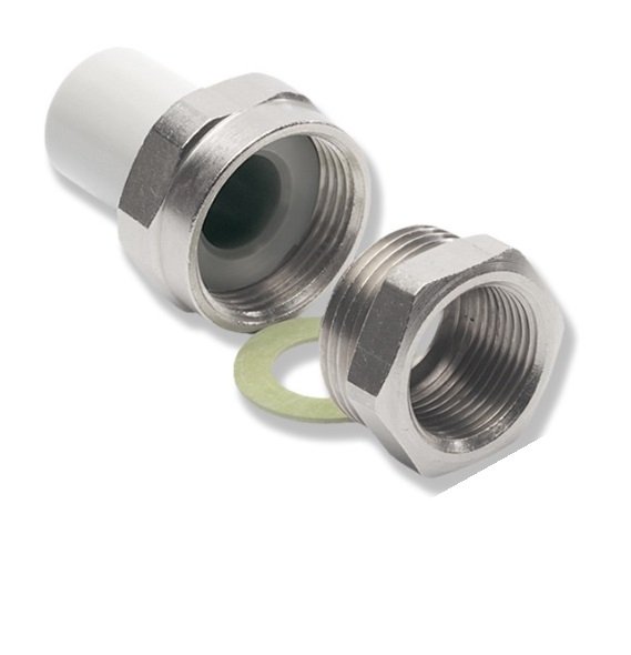 Різьбове з'єднання Ekoplastik внутрішнє 20 мм поліпропілен/латунь SSI02020XX