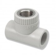  	 	Трійник Ekoplastik з внутрішньої металевої різьбленням 25х½