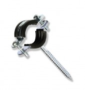 Хомут металлический Ekoplastik 32-40 мм с шурупом PRK03240XX