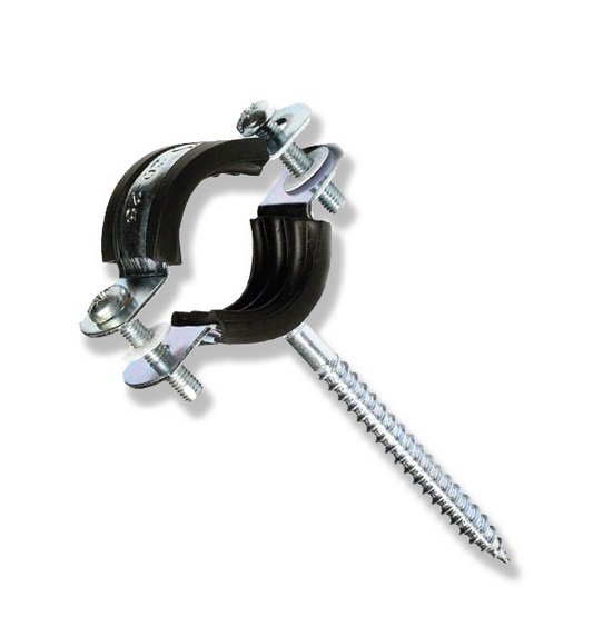 Хомут металевий Ekoplastik 32-40 мм з шурупом PRK03240XX