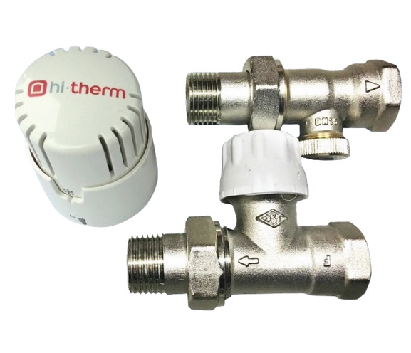  	 	Комплект подключения радиатора Hi-Therm 1/2