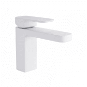 Змішувач для раковини GRB Despertar XL одноважельний з донним клапаном білий 85512871