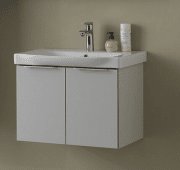 Тумба с раковиной Kolpa-san Lana OUL 80 80х57 см ДСП серый 529000