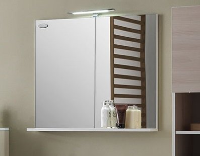 Зеркало для ванной Kolpa-San Lana OGL 80 80х70 см ДСП светлая акация 529040