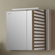 Зеркальный шкаф Kolpa-san Lana TOL 80 подвесной 80х70 см ДСП светлая акация 510900