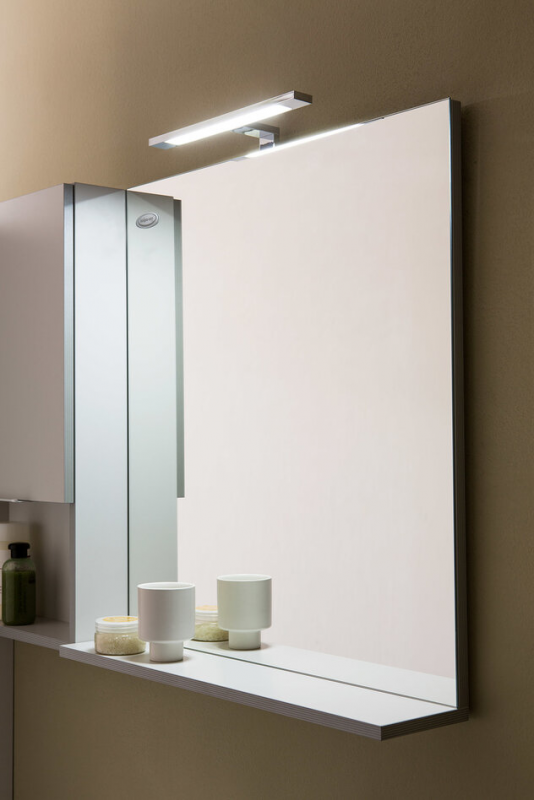 Зеркало для ванной Kolpa-San Lana OGL 80 80х70 см ДСП серый 529020