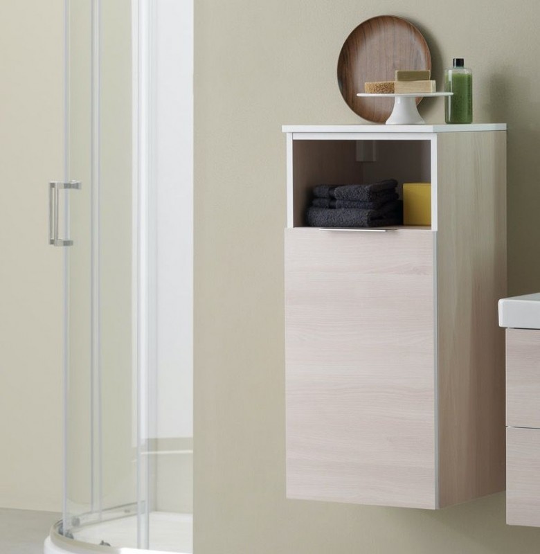 Пенал для ванной Kolpa-san Lana L 872 40.2х87.6 см ДСП светлая акация 529080