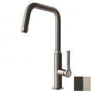 Смеситель для кухни Gessi Officine однорычажный нержавеющая сталь/черный 60051#599