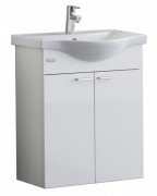 Тумба с раковиной Kolpa-san Fiona OUF 65 65х80см ДСП белый 507700