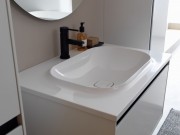 Тумба с раковиной Kolpa-san Pandora OUP 110 110х41.6 см ДСП белый 514160