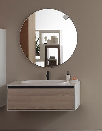 Тумба з раковиною Kolpa-san Pandora OP 110 110х41.6 см ДСП натуральний 514190