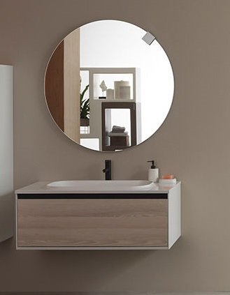 Тумба с раковиной Kolpa-san Pandora OUP 110 110х41.6 см ДСП натуральный 514190