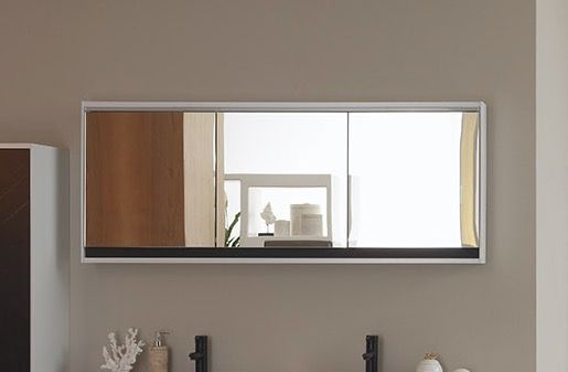 Дзеркальна шафа Kolpa-san Pandora TOP 150 підвісна 150х60.4 см біла 514260