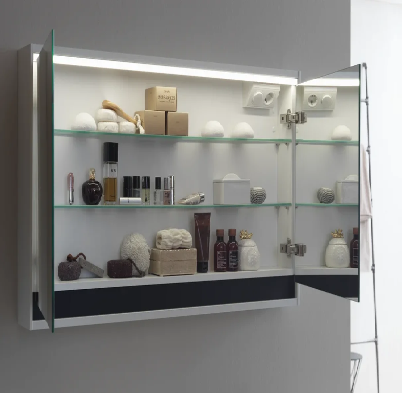 Зеркальный шкаф Kolpa-san Pandora TOP 75 подвесной 75х60.4 см белый 514240