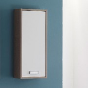 Шкафчик для ванной Kolpa-san Sara S 802/15 подвесной 35х80 см ДСП темный текстурный 508210