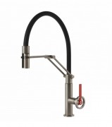 Смеситель для кухни Gessi Officine Volantino с вытяжной лейкой хром 60205#031