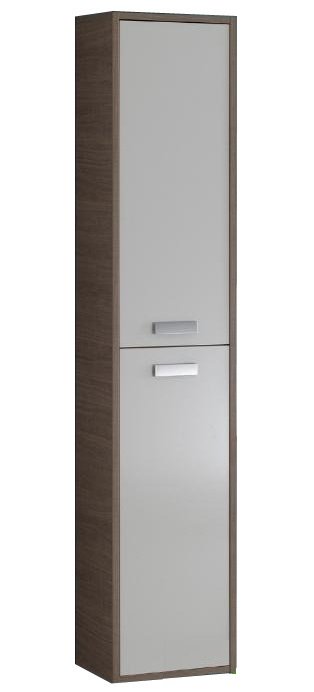 Пенал для ванної Kolpa-san Sara S 1803 підвісний 35х180 см ДСП темний текстурний 507880