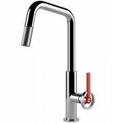 Смеситель для кухни Gessi Officine Volantino с вытяжной лейкой хром 60203#031