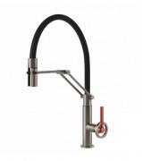 Змішувач для кухні Gessi Officine Volantino з витяжною лійкою хром 60205#031