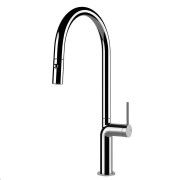 Смеситель для кухни Gessi Stelo с выдвижной лейкой хром 60303#031