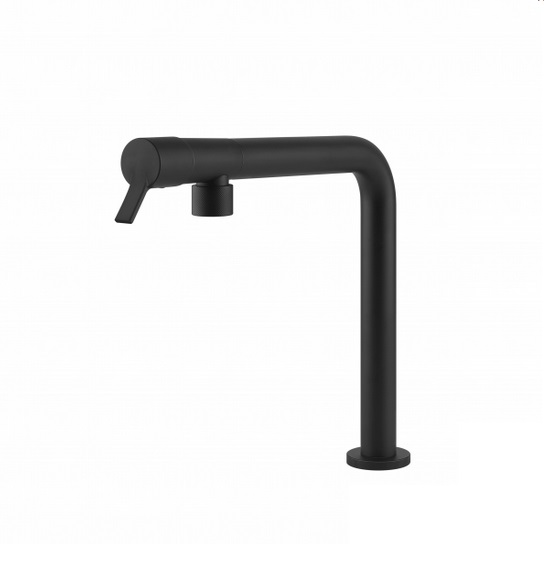 Смеситель для кухни Gessi Fisso однорычажный матовый черный 60073#299