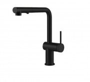 Смеситель для кухни Gessi Inedito с вытяжной лейкой матовый черный 60457#299