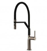 Смеситель для кухни Gessi Stelo с выдвижной лейкой нержавеющая сталь 60315#149