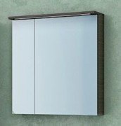 Дзеркальна шафа Kolpa-san Tara TO 70 підвісна 70.4х71.8 см з підсвічуванням ДСП темний дуб 528440