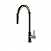 Смеситель для кухни Gessi Helium с выдвижной лейкой нержавеющая сталь 60077#149