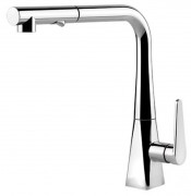 Смеситель для кухни Gessi Proton S с вытяжной лейкой хром 60107#031